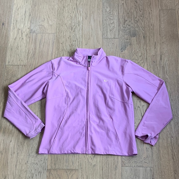 Nike Tops - Nike Women’s Light Purple Full-Zip Jacket Junior Size XL